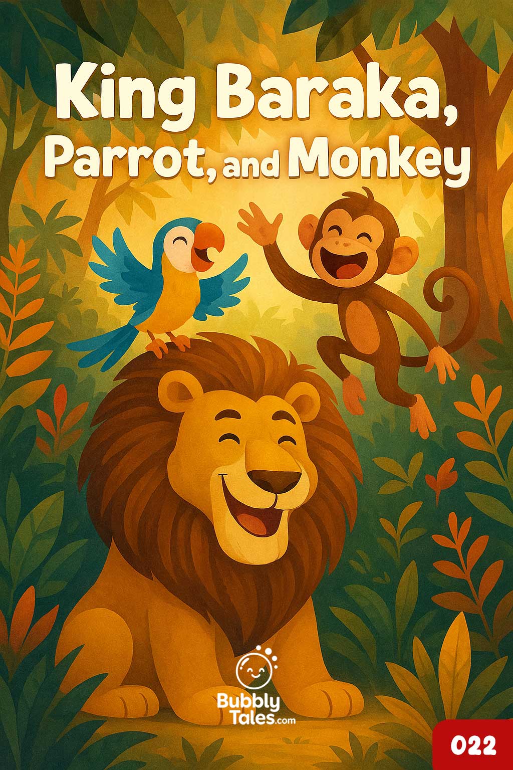 King Baraka, Parrot, and Monkey